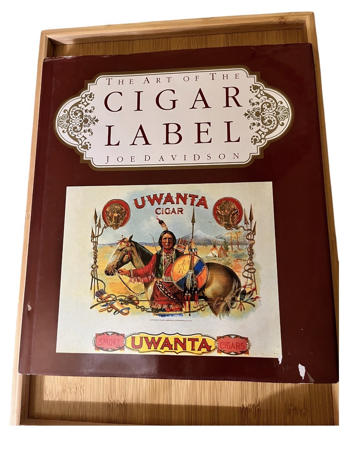 Art of the Cigar Label Hardcover Joe Davidson w/Dust Jacket