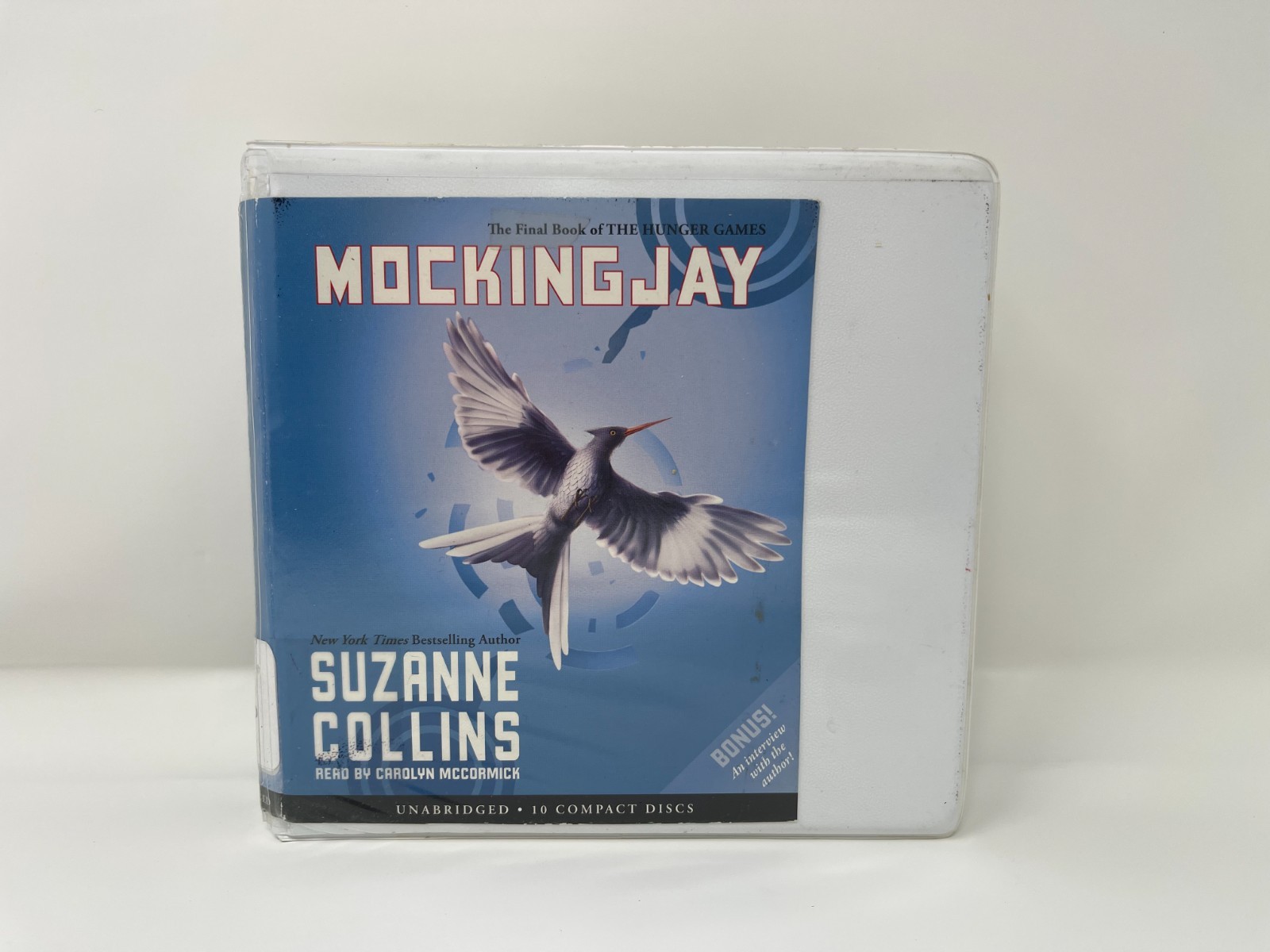 Hunger Games Mockingjay Suzanne Collins Audiobook on CD Unabridged 10 Disc Set