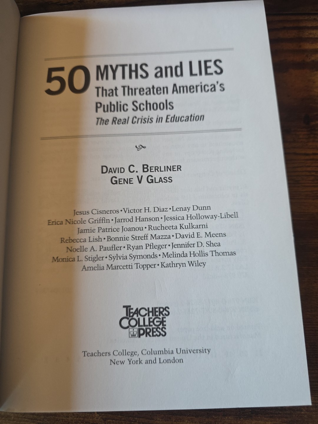 50 Myths And Lies That Threaten America’s Public Schools
