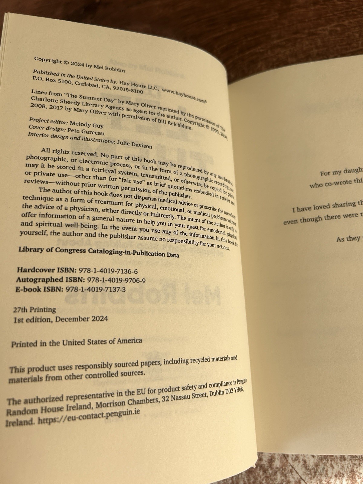 The Let Them Theory. Hard Cover. Used Very Good. Ships Free.