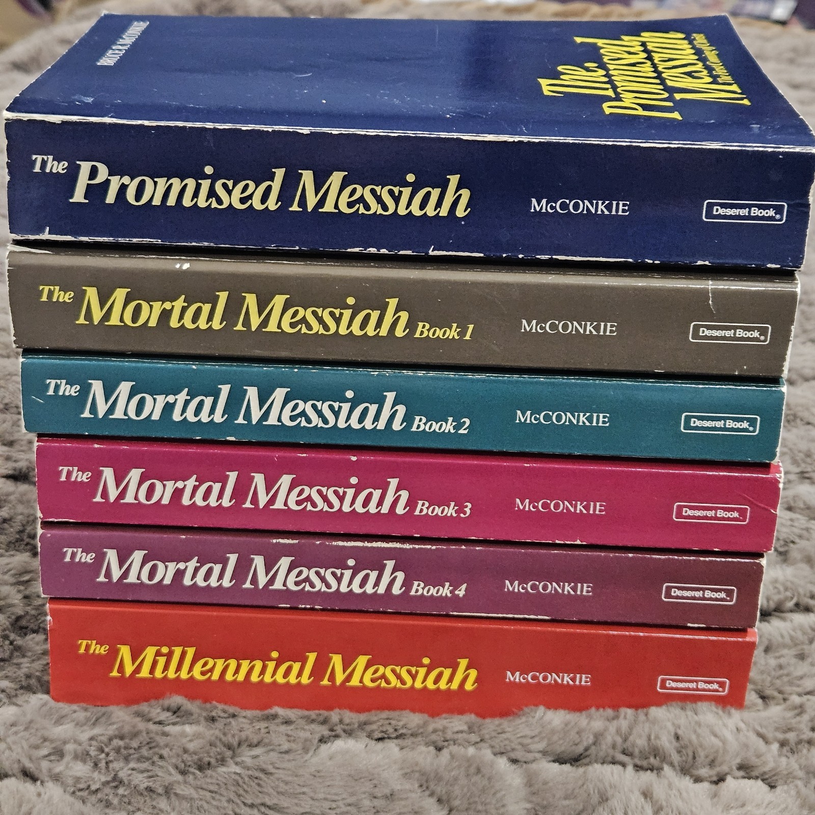 Complete Set 6 Mortal Messiah Softcover McConkie LDS Mormon Promised Millennial