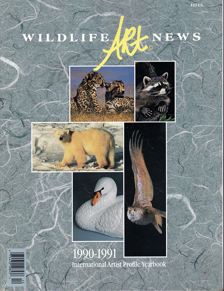 1989 WILDLIFE ART NEWS Full Year 6 Issues + 1990 & 1991 Artist Profile Yearbooks
