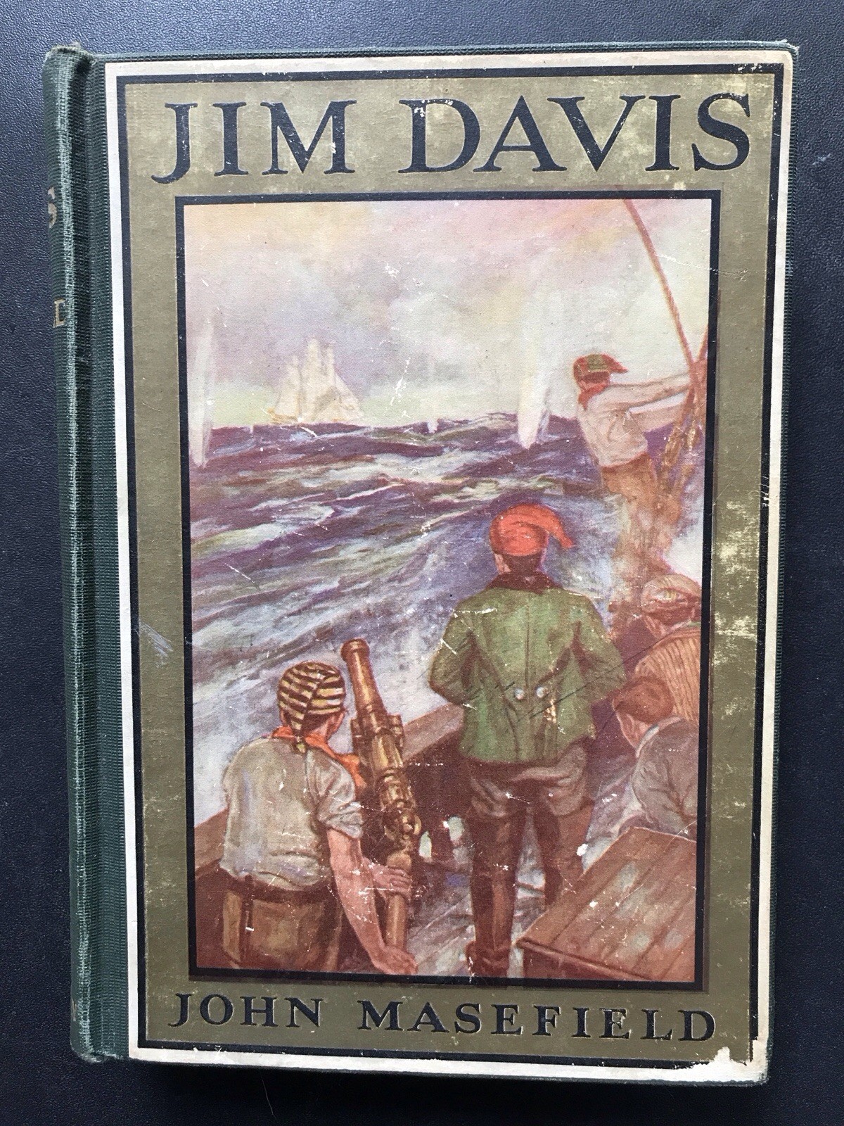 Jim Davis by John Masefield. Hardcover. No Dust Jacket.