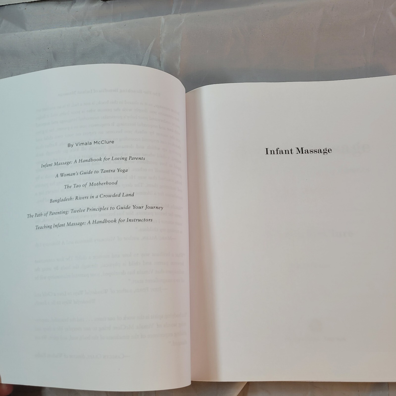 Infant Massage (Fourth Edition): A Handbook for Loving Parents by Vimala McClure