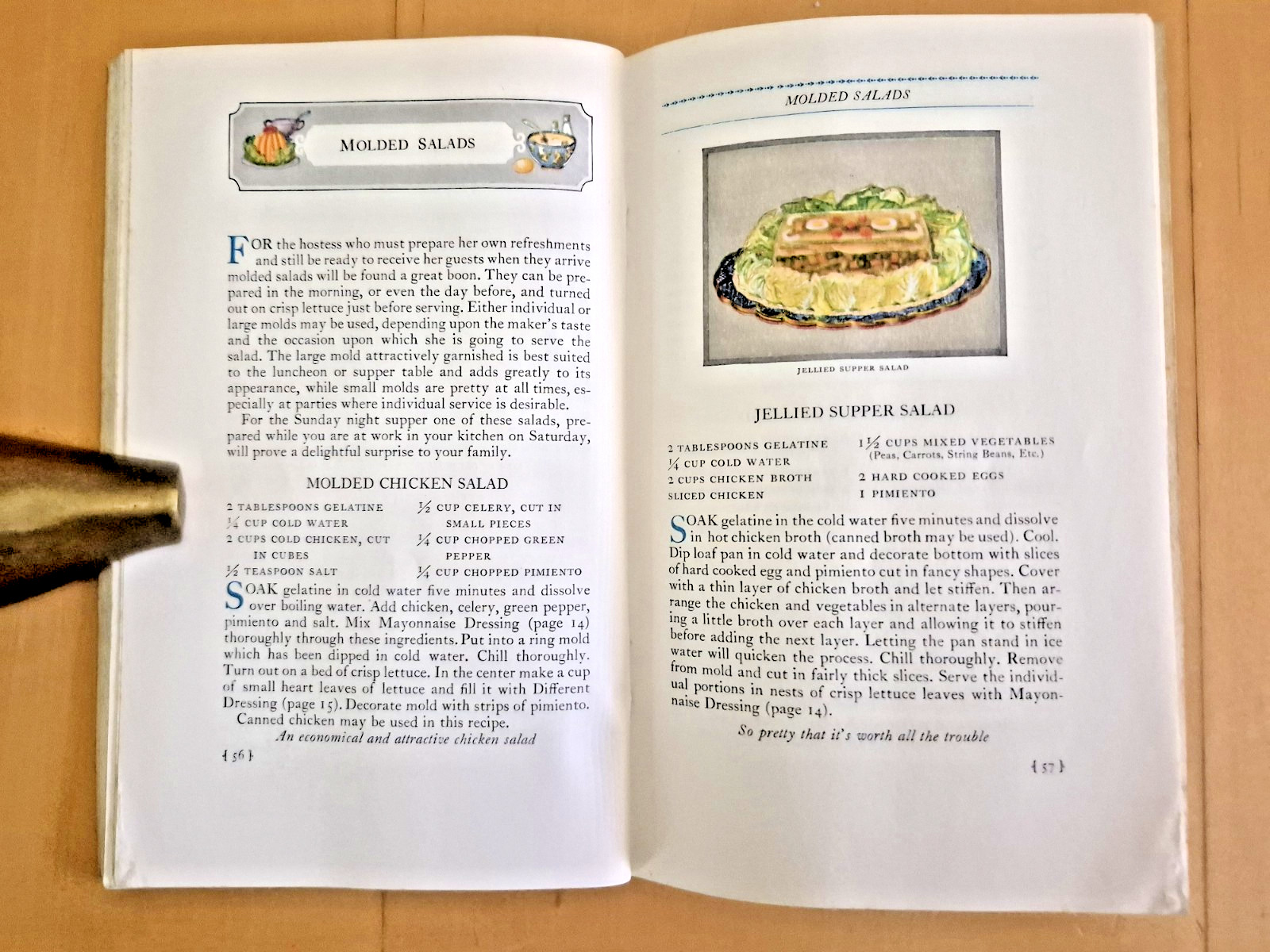 Antique 1925 Heinz Book of Salads Cookbook H.J. Heinz Cookbook Recipe Booklet
