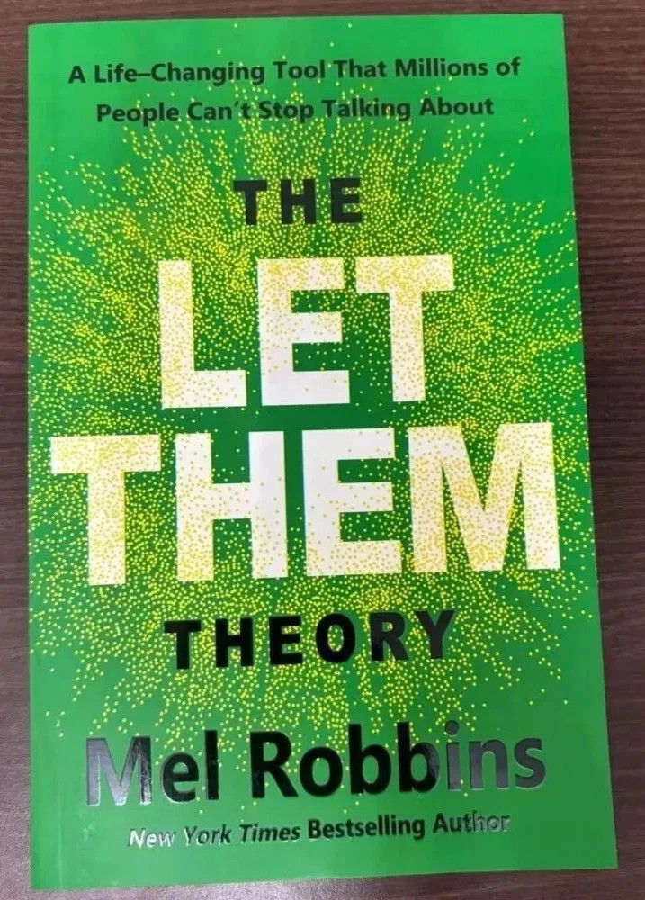 The Let Them Theory By Mel Robbins, Paperback Book Free Ship USA