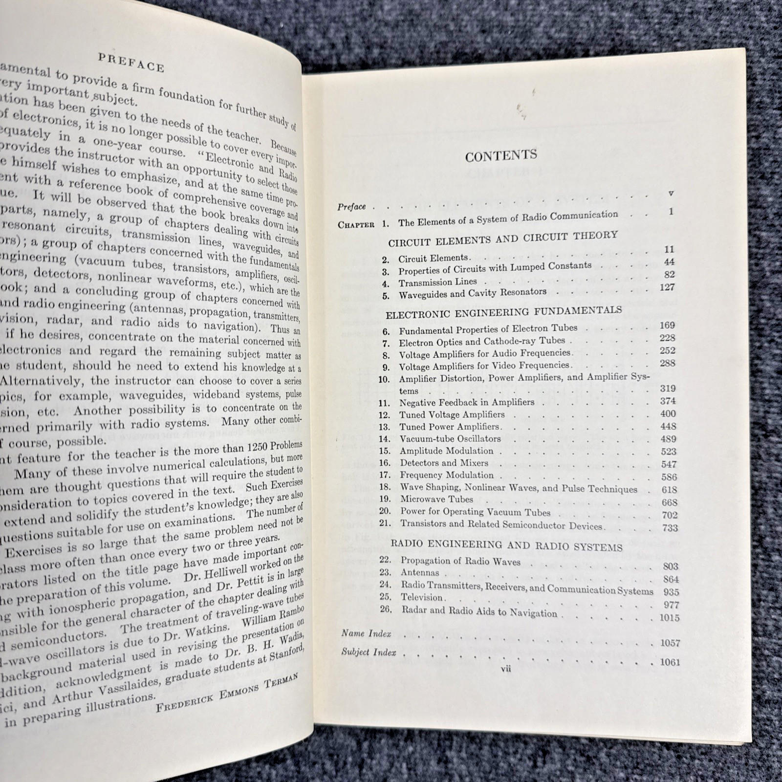 Electronic & Radio Engineering Frederick Emmons Terman 1955 McGraw Hill Vintage