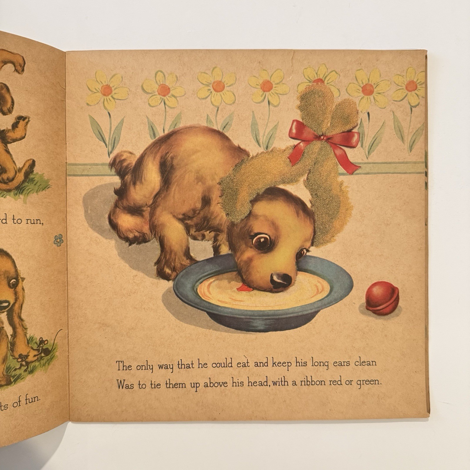 1946 Fuzzy Wuzzy Puppy Book #938 Whitman Pub. Co. 12 Pages