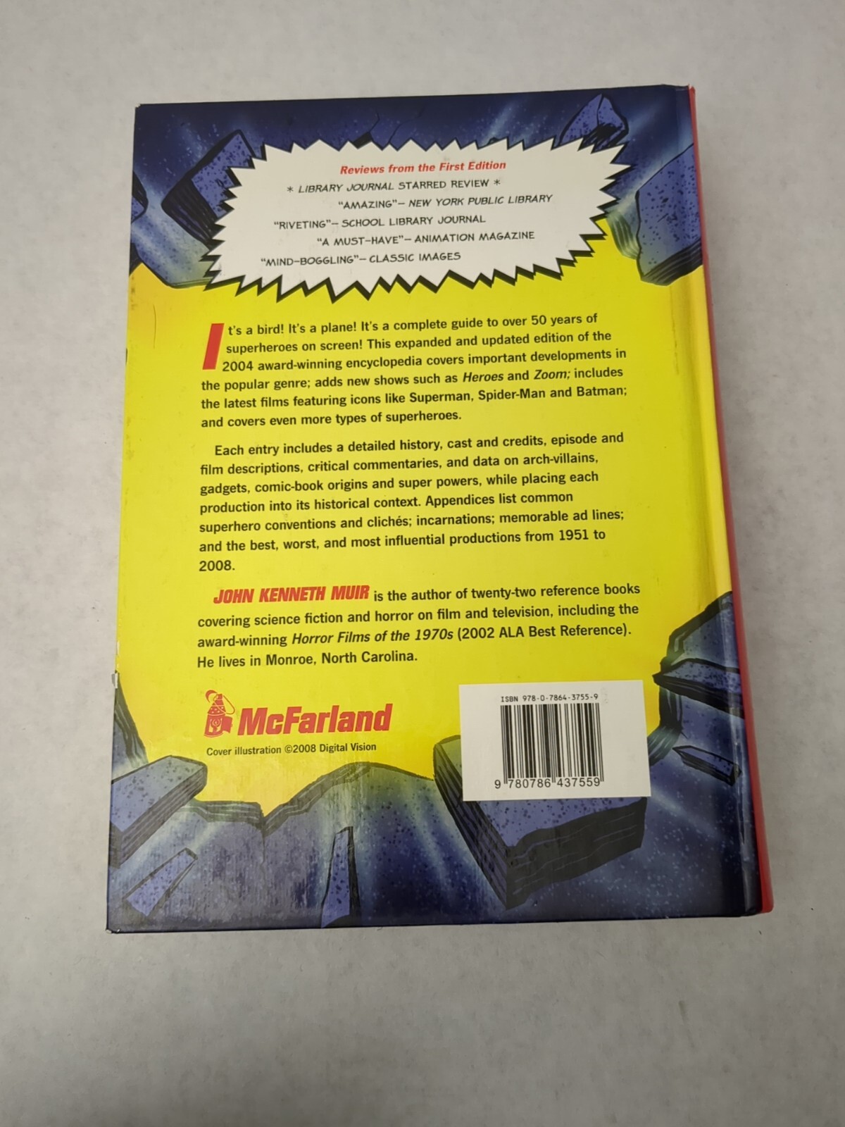Encyclopedia of Superheroes on Film and Television by John Kenneth Muir…