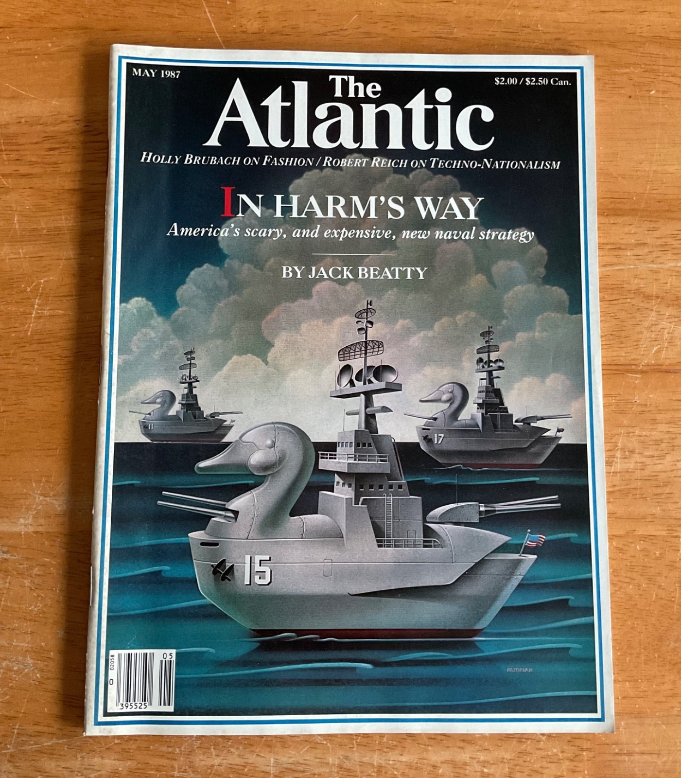 The Atlantic Monthly Magazine May 1987 In Harm’s Way New Naval Strategy