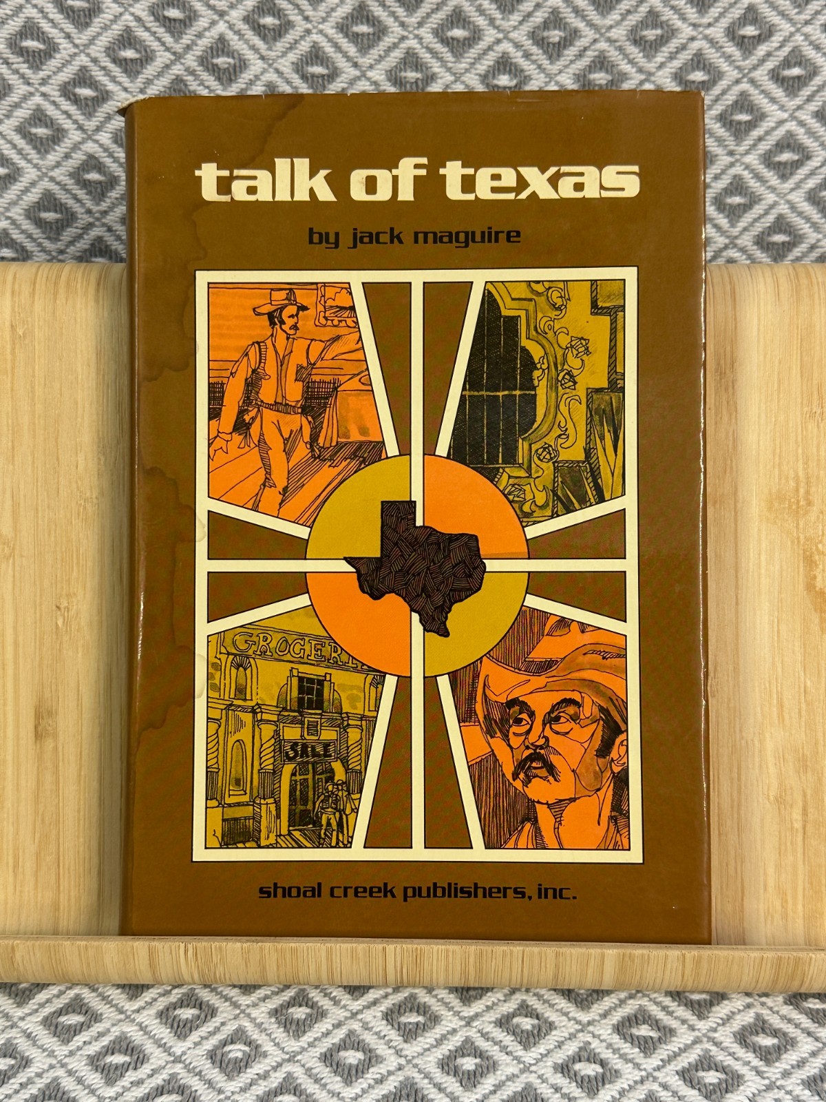 Talk of Texas by Jack Maguire HC with Dust Jacket SIGNED