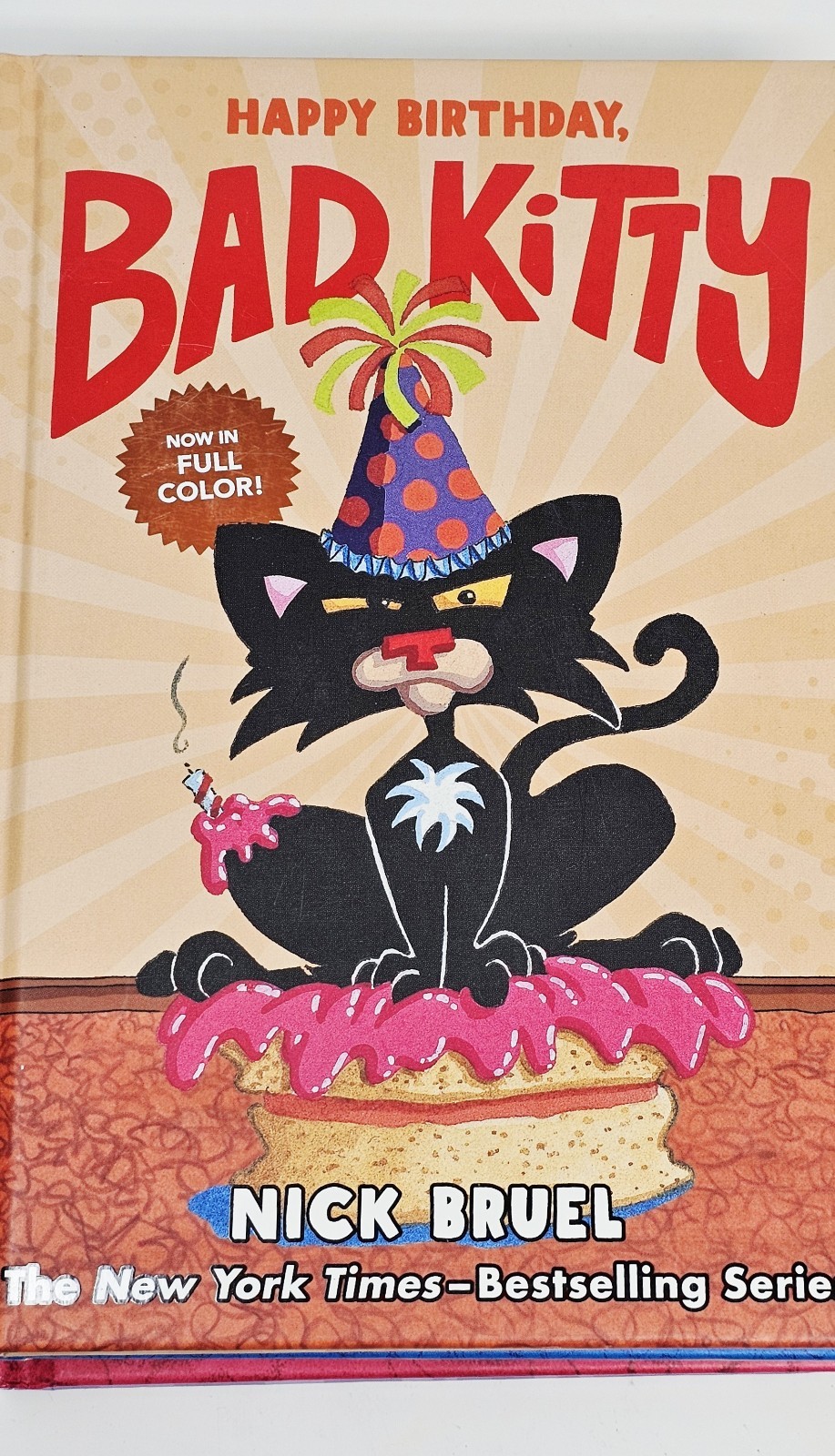Bad Kitty Lot of 4 Hardcover Books Nick Bruel Full Color Roaring Brook Press