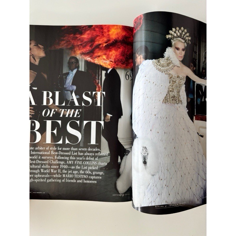 VANITY FAIR September 2013 Princess Diana Cover – Style Issue, 362 Pages
