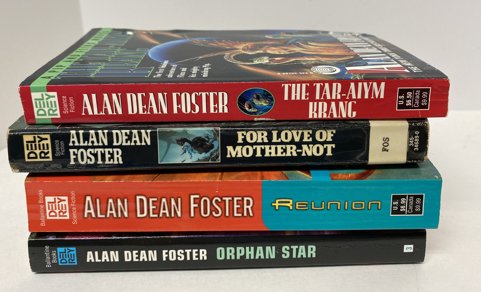 Lot 4 Alan Dean Foster Books