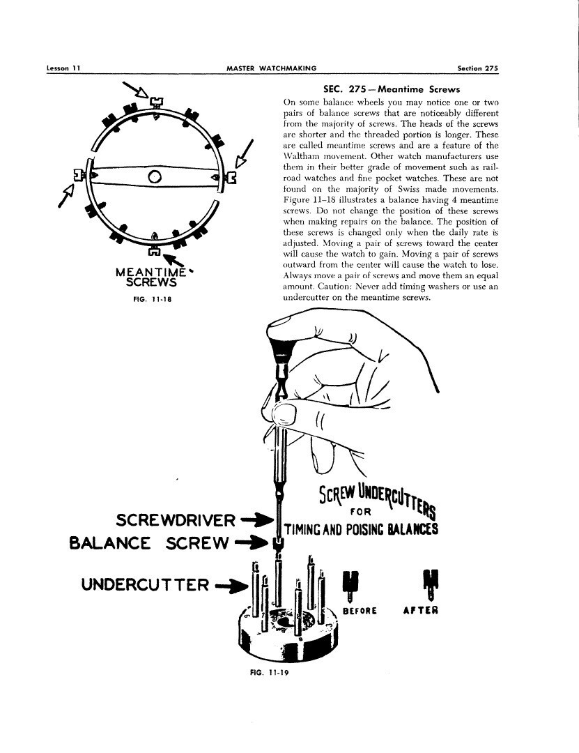 Chicago School of Watchmaking – Complete Course – Paperback (720 Pages) Sweazey