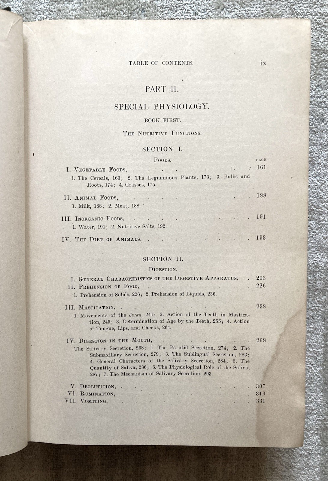 Physiology Of The Domestic Animals, Robert Meade Smith, Rare Book, 1905, Good+.