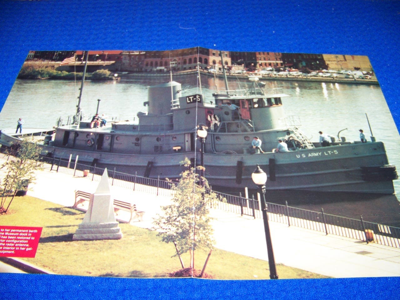 HISTORY..USAT LT-5…2-PAGE COLOR PHOTO PAGES.. (992PP)