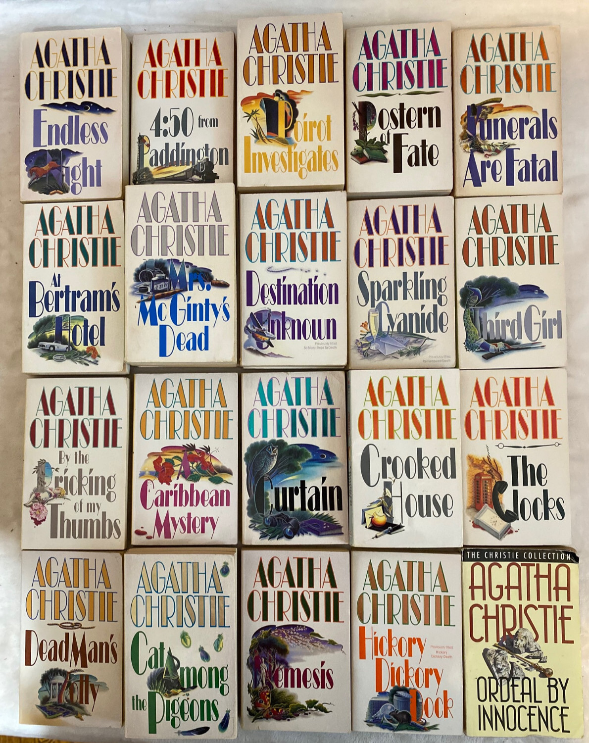 Poirot/Marple Agatha Christie CHOOSE ANY PB TITLE W/FREE SHIPPING IN LOW PRICE#1