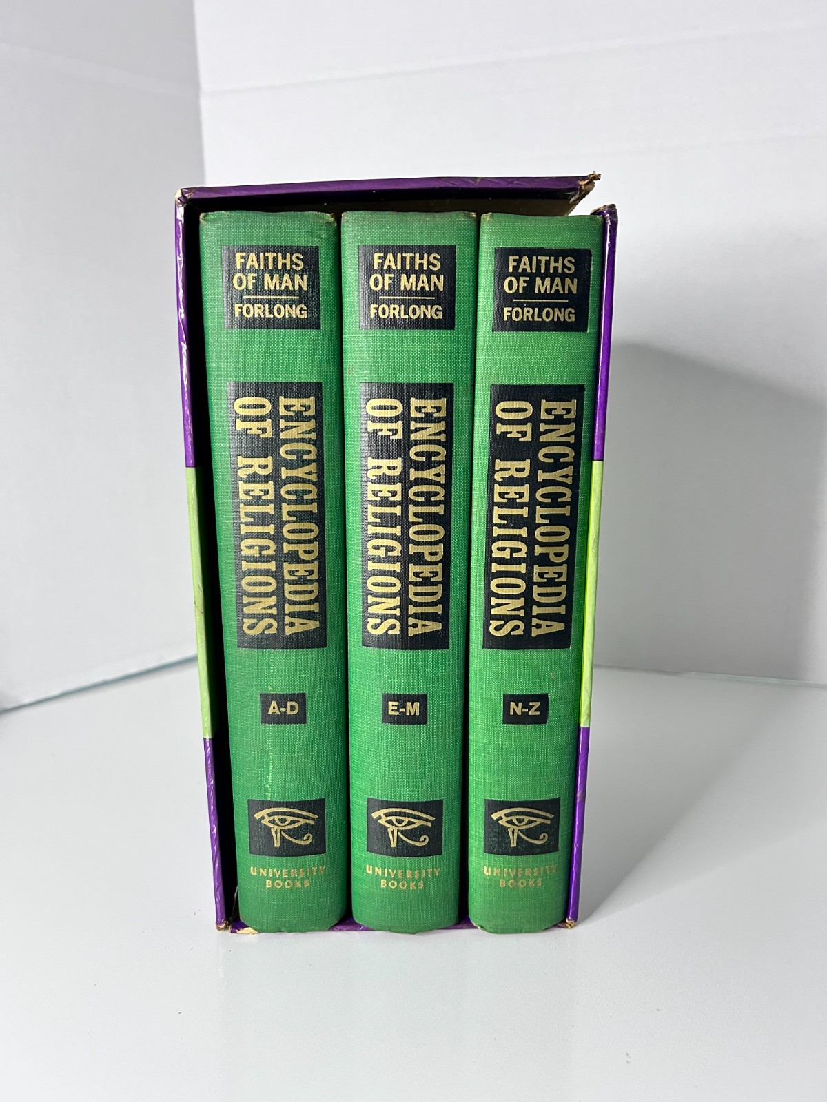 Encyclopedia of Religions – J.G.R. Forlong – University Books, NY – 3 Vols-1964