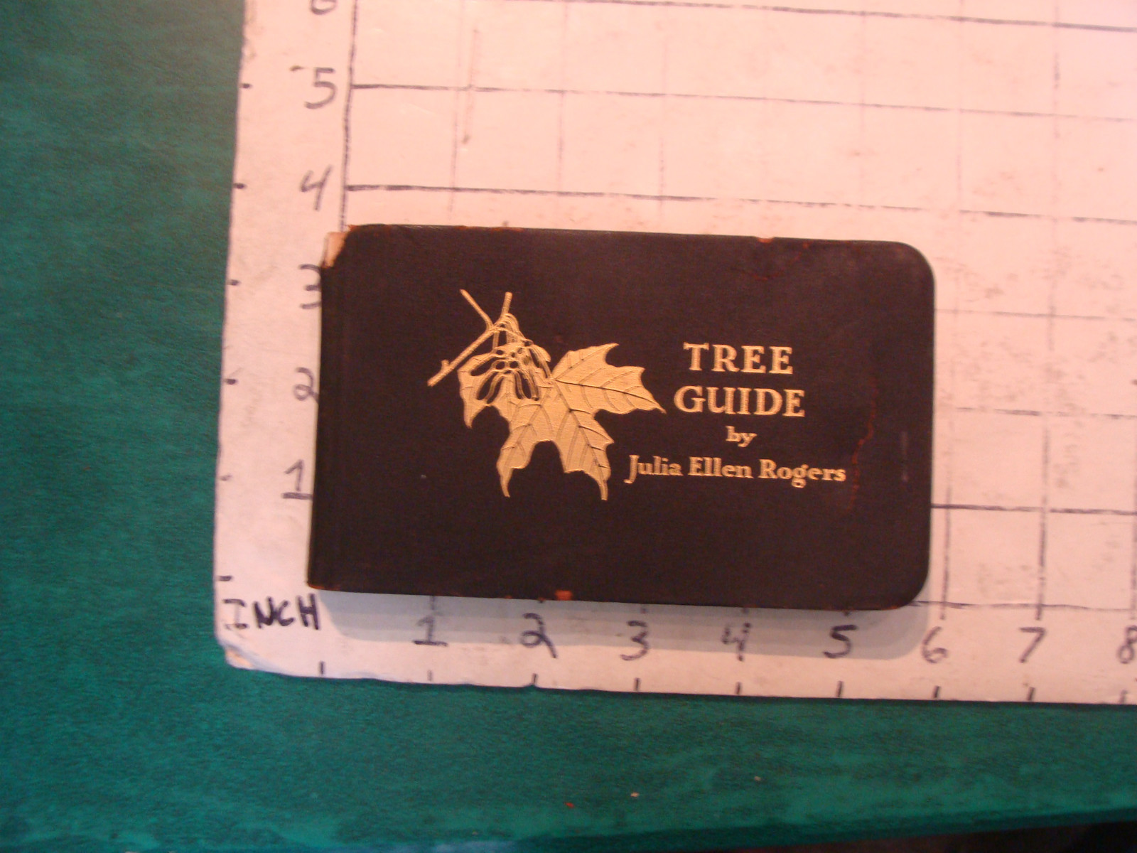 Vintage book: TREE GUIDE by Julia Ellen Rogers, 1915, 265 pages, some staining