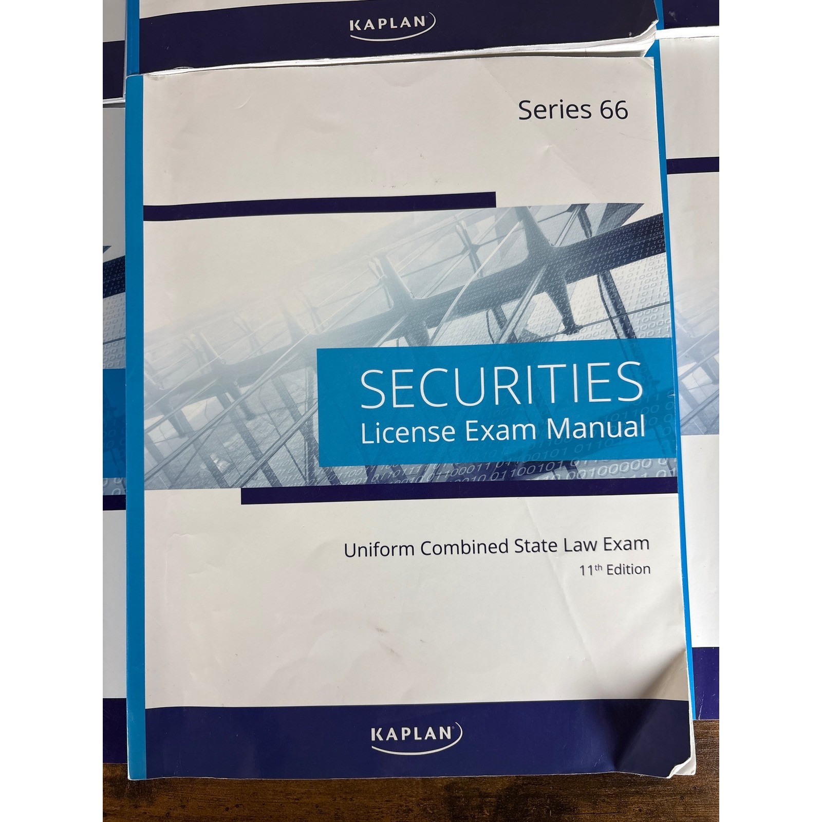 Kaplan Securities License Exam Manual Set Series 7 63 66 SIE Finance Study Books
