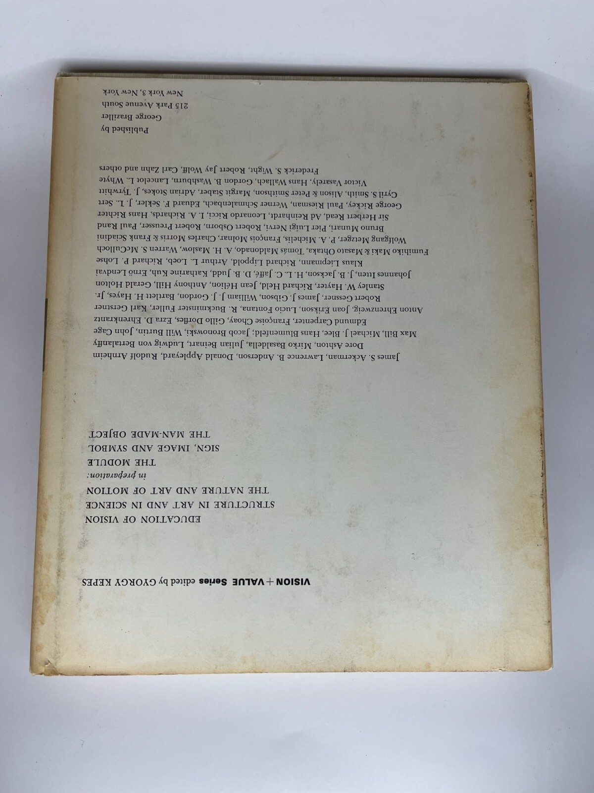 Gyorgy KEPES / Structure in Art & Science 1965 BUCKMINSTER FULLER Max Bill NERVI