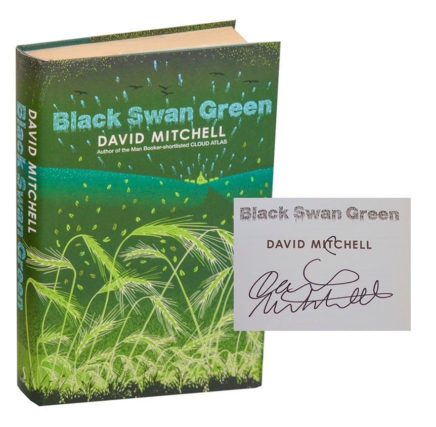 David MITCHELL / BLACK SWAN GREEN Signed First Edition 2006 #211969