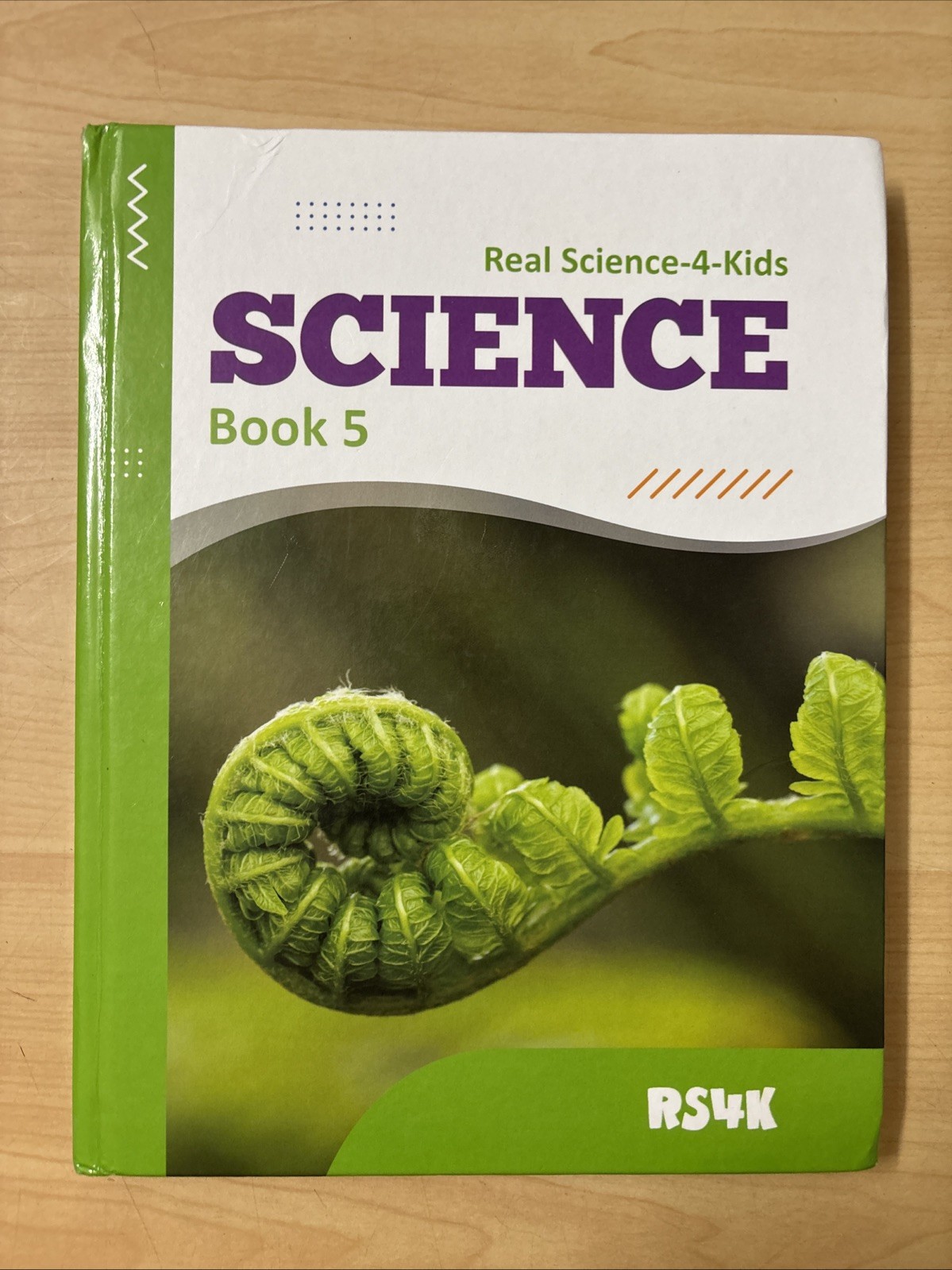 Real Science-4-Kids Science Book 5 Hardcover Rebecca Woodbury 2024 VG Homeschool