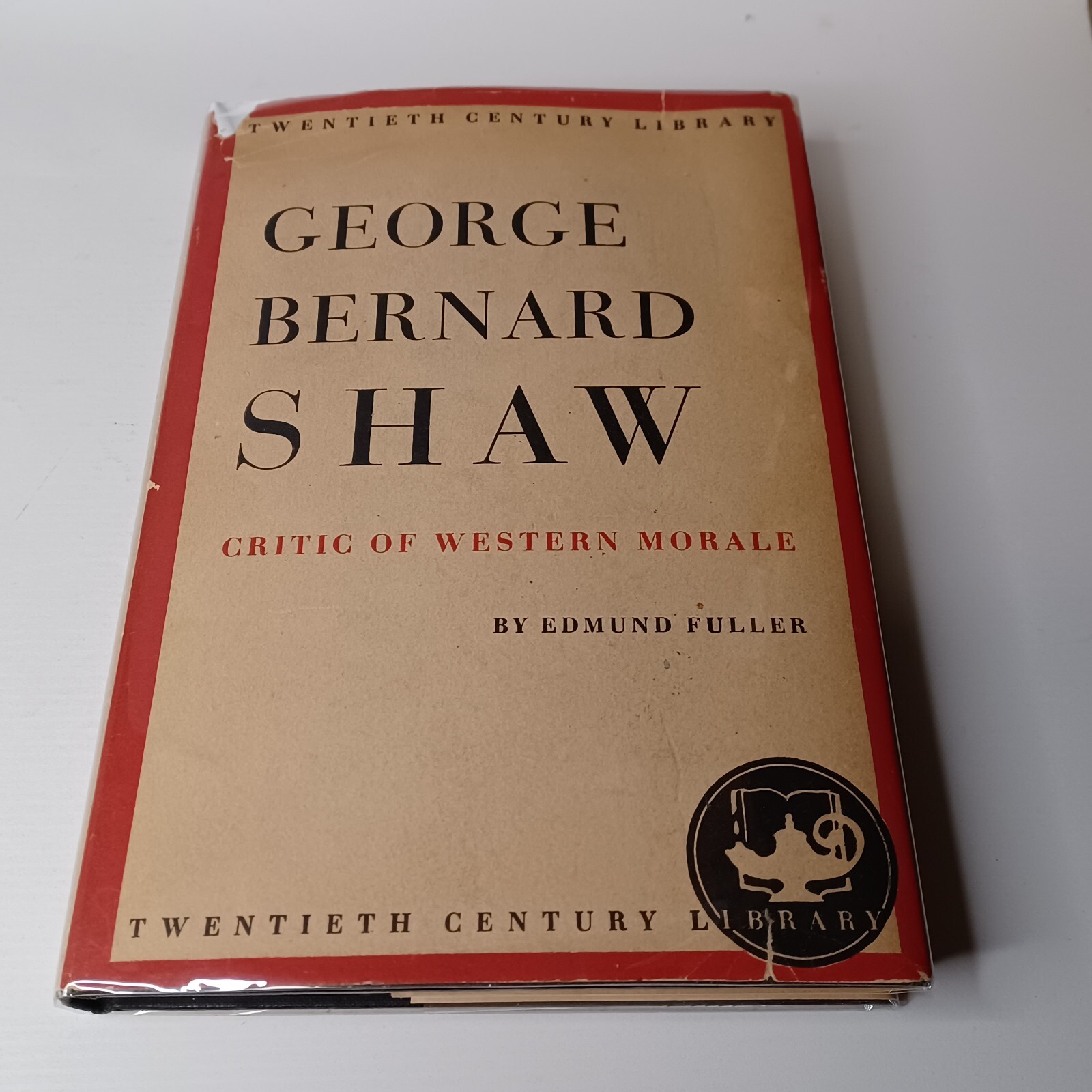 George Bernard Shaw Critic of Western Morale Edmund Fuller, HC 1950 1st edition