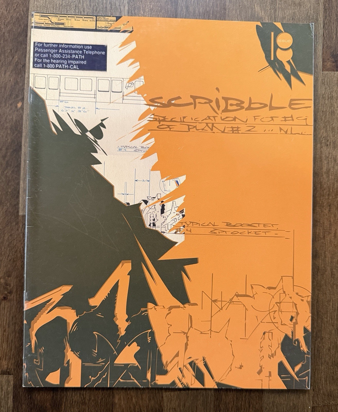 Scribble Graffiti Art Magazine Issue #9 Vandal identification kaws Nace 2000s