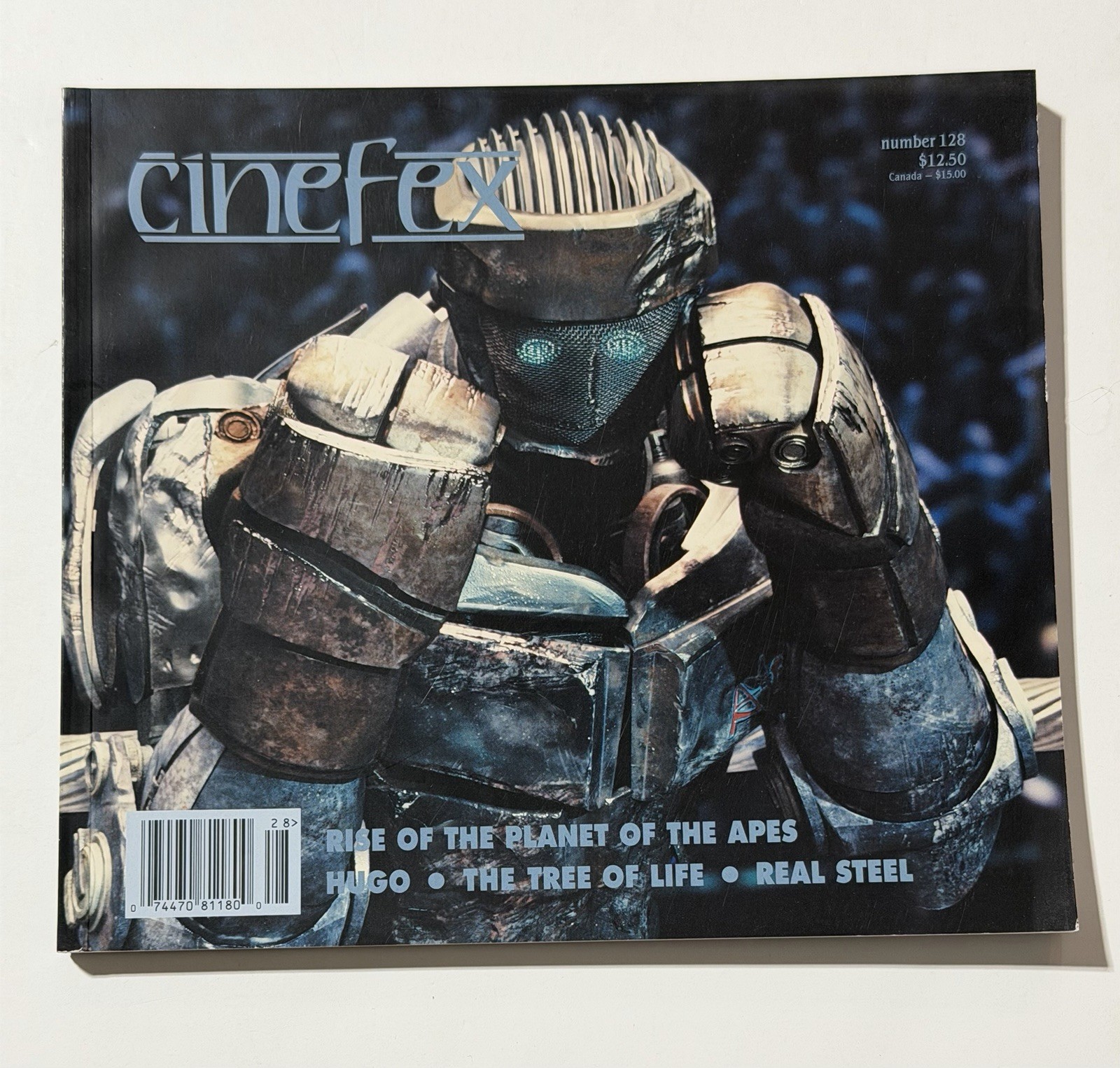 Cinefex Movie Magazine 128 Jan 2012 Real Steel Rise Of The Planet Of The Apes