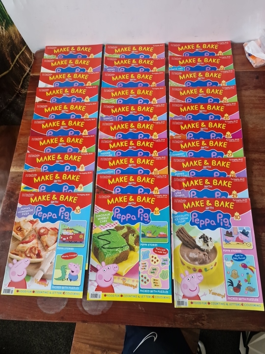 Make And Bake With Pepa Pig Issues 1-30 Magazine Subscription Collection