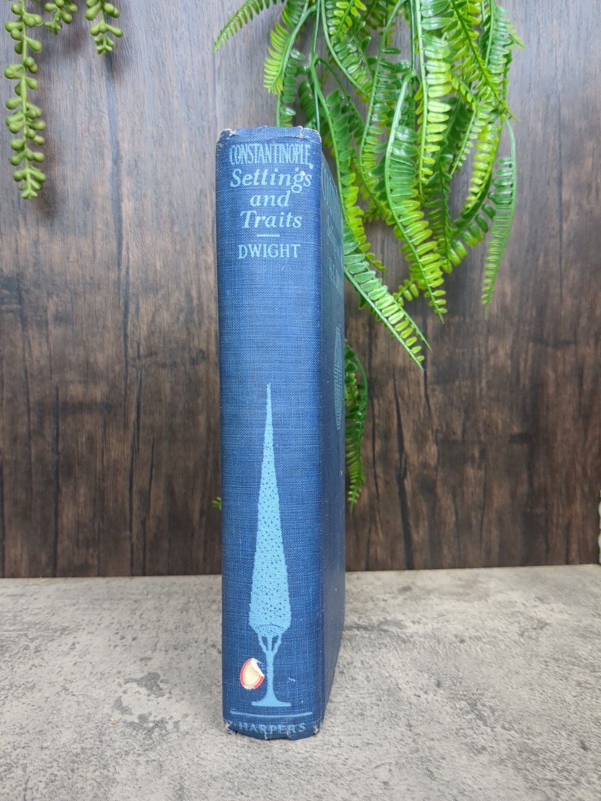 Constantinople Settings And Traits H.G Dwight 1926 SIGNED Hardcover