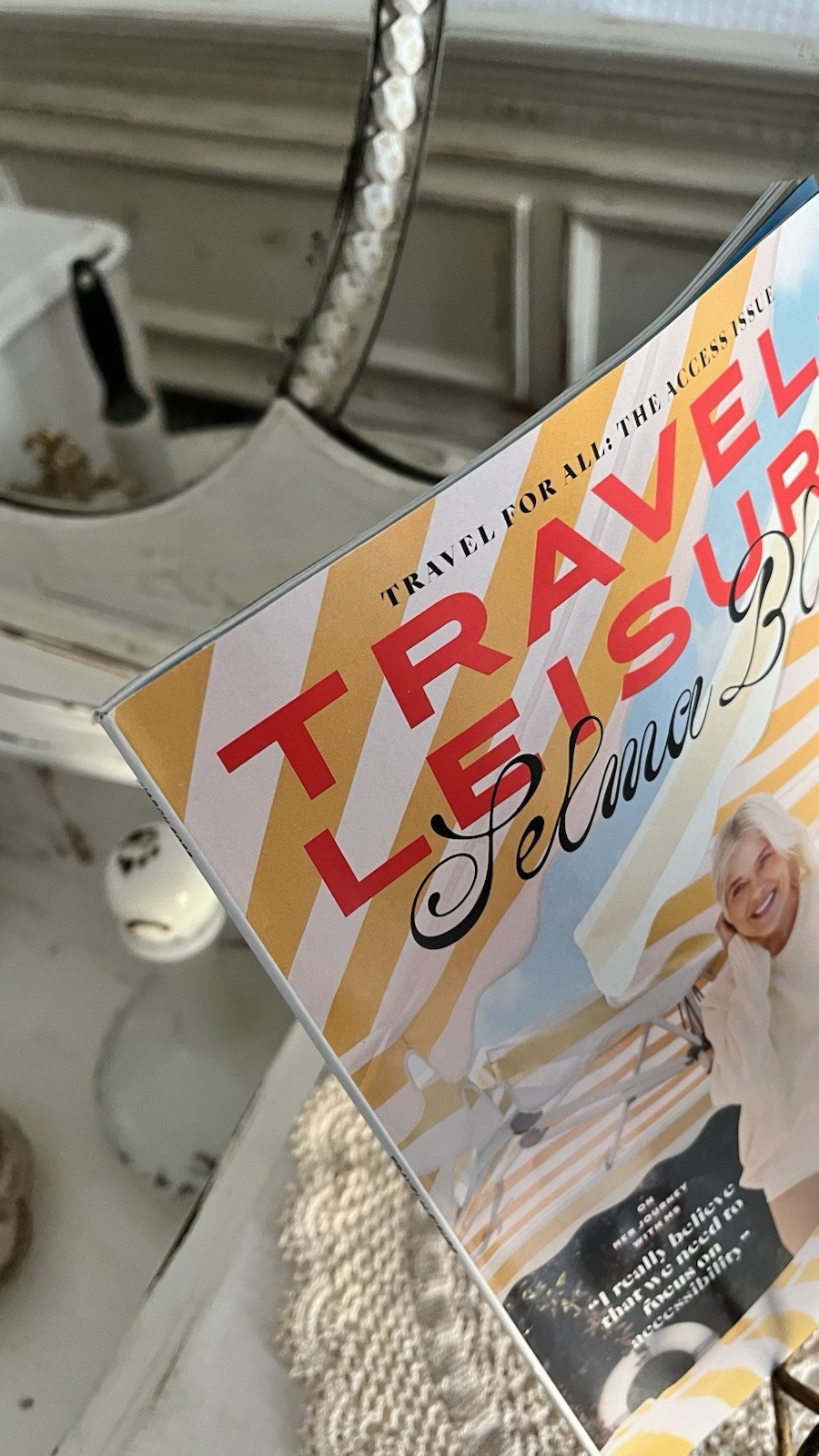 Lot of 3 Travel + Leisure Magazines 2024-2025 Selma Blair, Culinary, Adventure