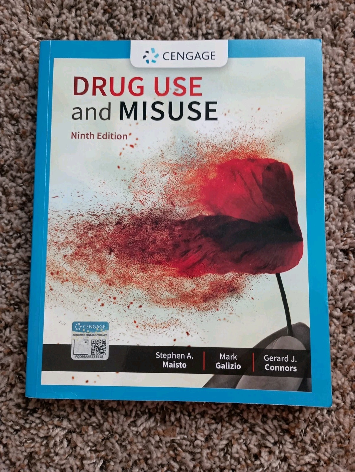 Drug Use and Misuse 9th Edition MindTap Course List Printed 2021