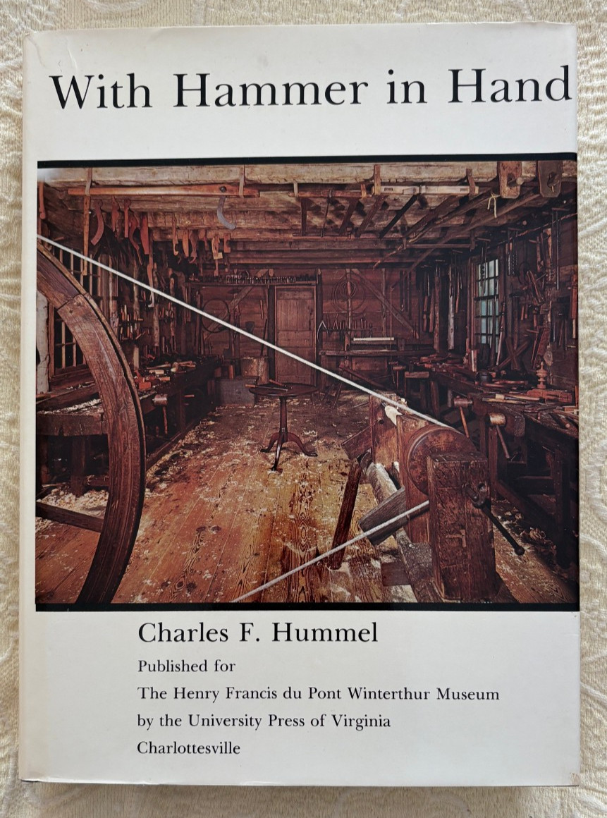 Charles Hummel WITH HAMMER IN HAND 1982 Reprint HC/DJ Dominy Craftsman F/F