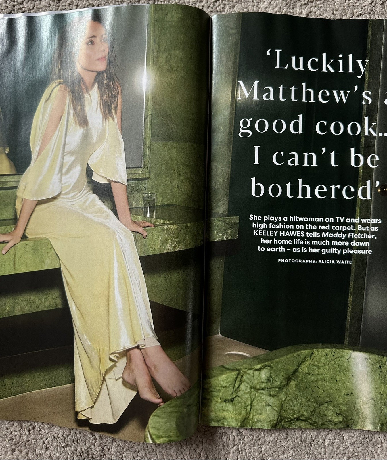 The Mail On Sunday You Magazine 9th November 2025 9/11/25 Keeley Hawes