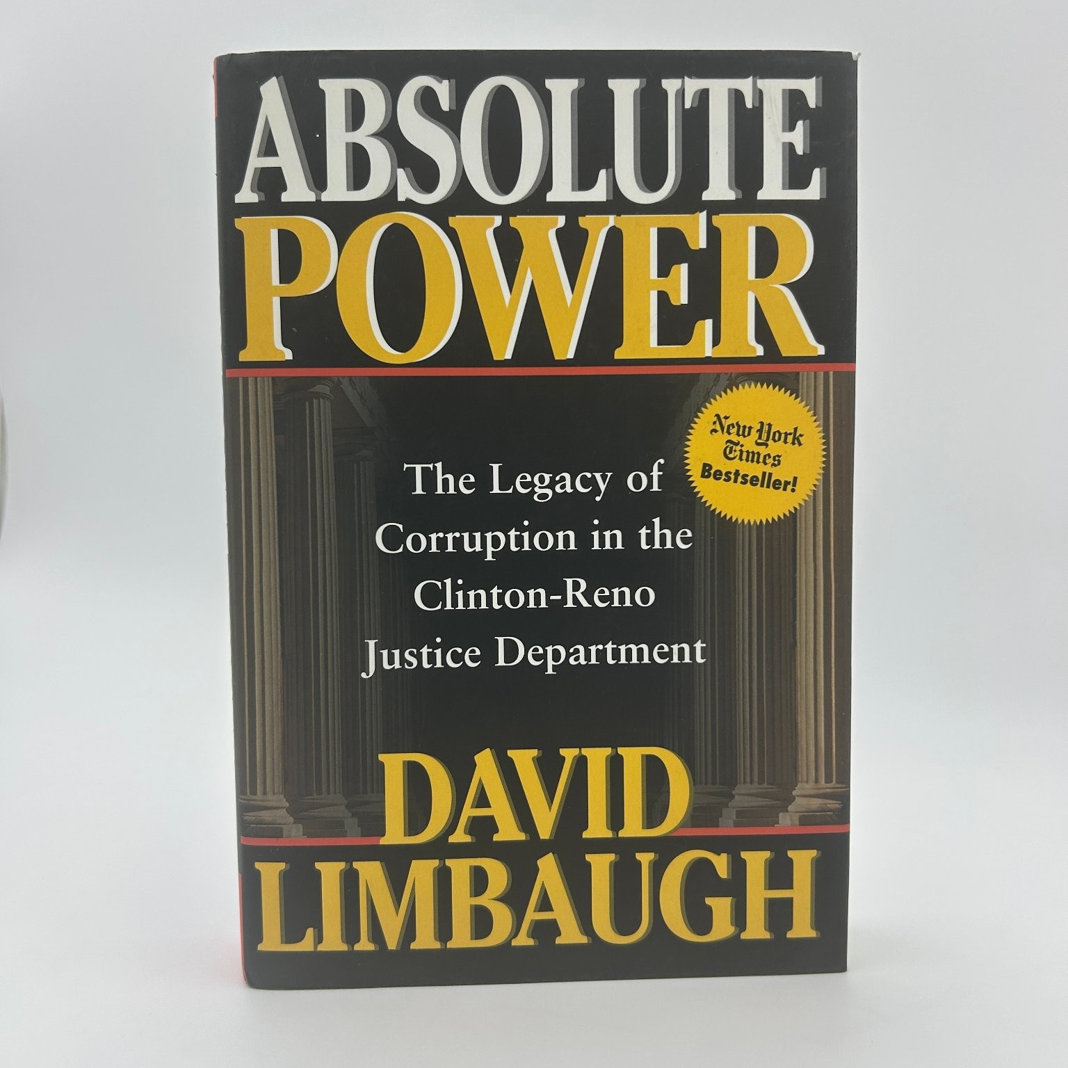 Absolute Power David Limbaugh 2001 Signed Hardcover New York Times Bestseller