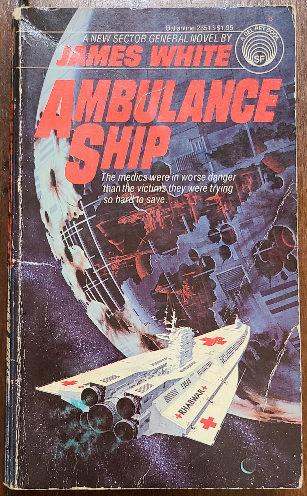 AMBULANCE SHIP by James White (Paperback 1979) Sector General book 4