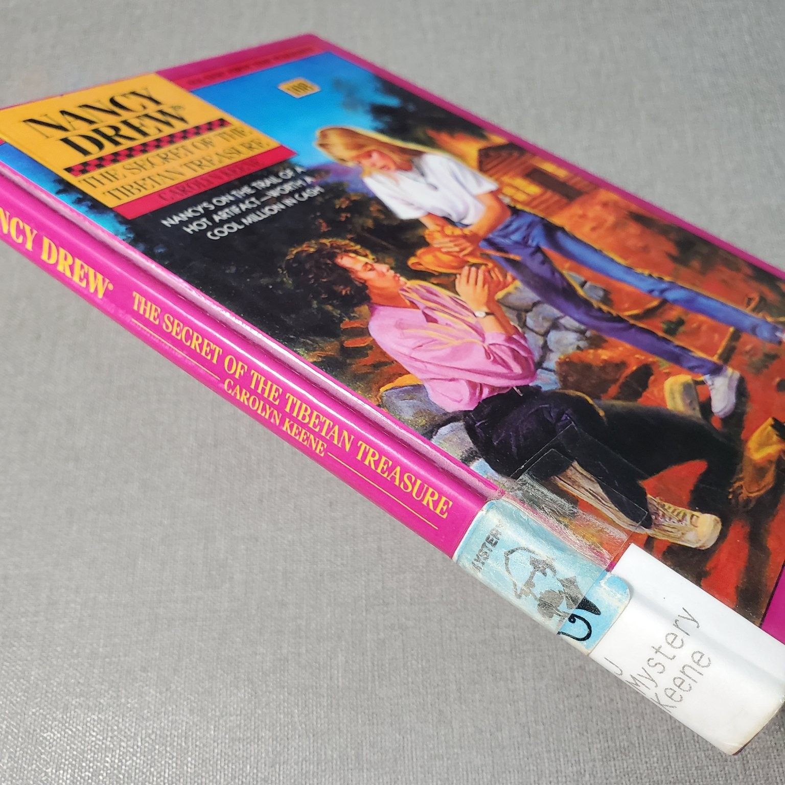 Nancy Drew #108 The Secret of the Tibetan Treasure Carolyn Keene 1992 Minstrel