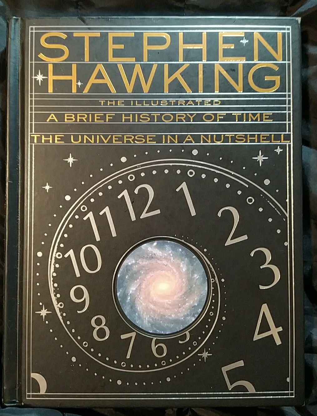 STEVEN HAWKING A BRIEF HISTORY OF TIME/UNIVERSE IN A NUTSHELL GILT EDGE DELUX ED