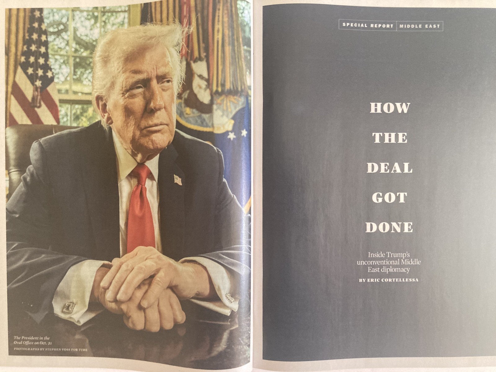 TRUMP’S WORLD November 2025 TIME Magazine BRAND NEW