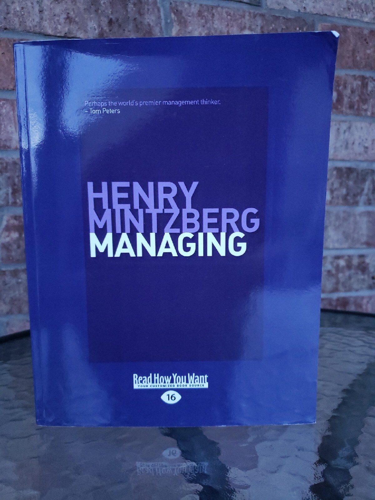 Managing by Henry Mintzberg (2010, Trade Paperback, Large Type / large print…