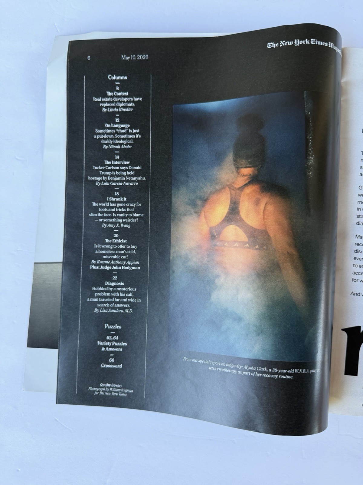 New York Times Magazine NYT May 10, 2026 The Longevity Issue Life Extension
