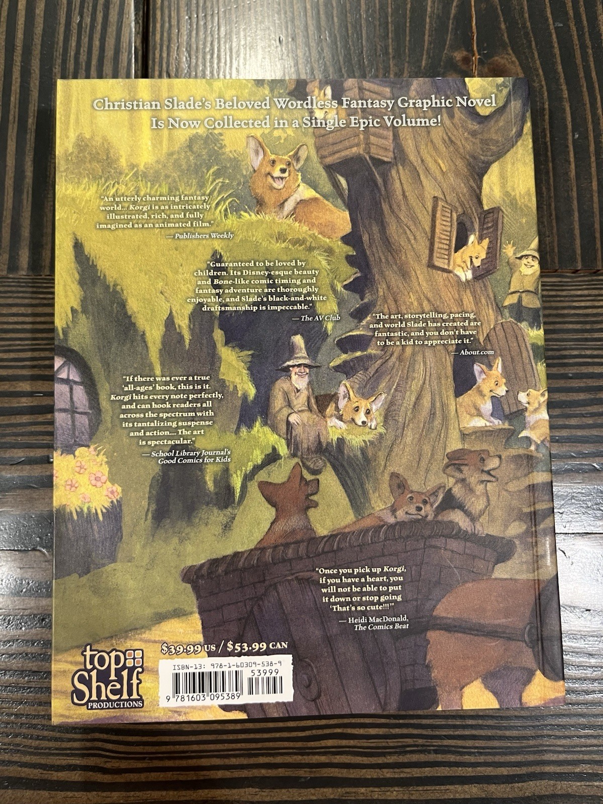Korgi: The Complete Tale Softcover (Top Shelf) Christian Slade LikeNew!!