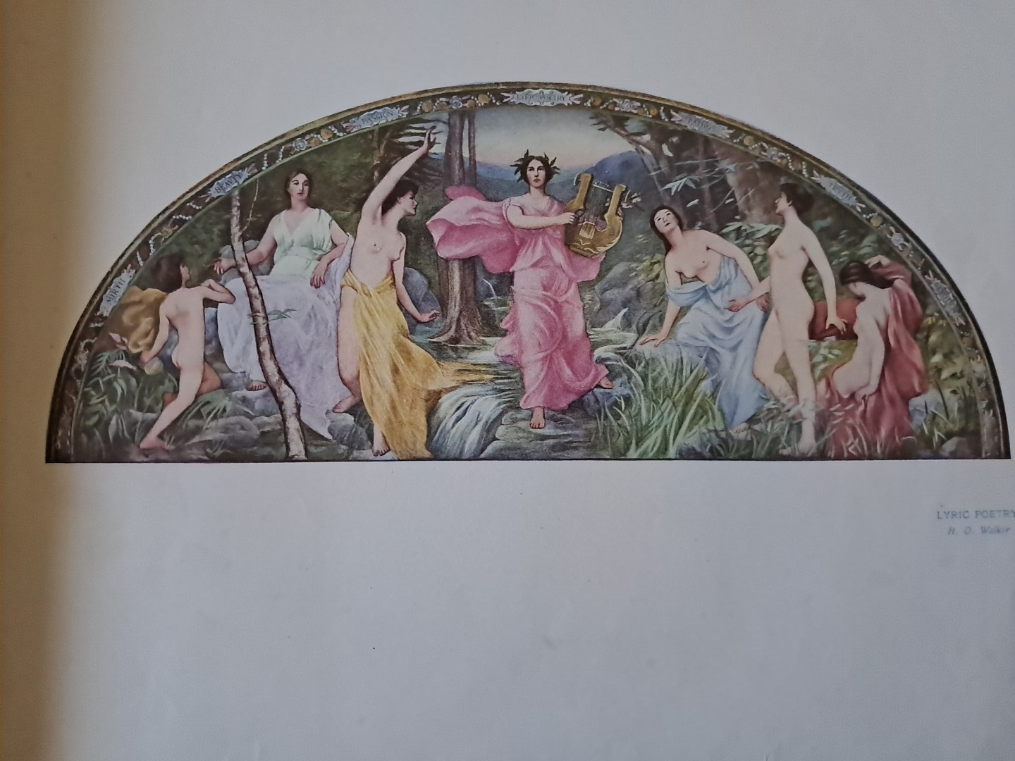 Original  Mural Paintings of the Library of Congress 1902 Hardcover