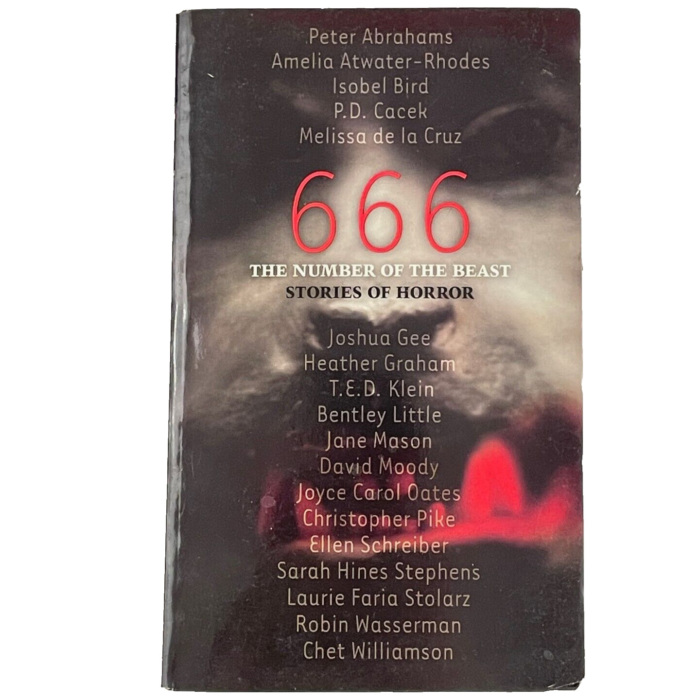 666 The Number of the Beast : Stories of HORROR anthology PB 1st print
