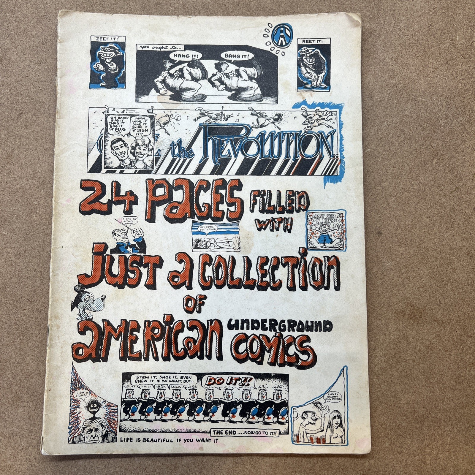 The Revolution 24 pages filled with just a collection of american underground