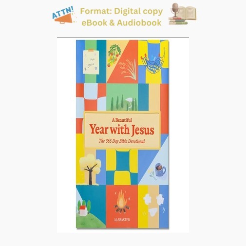 A Beautiful Year with Jesus (HC): The Daily Devotiona, Alabaster Co. 2025