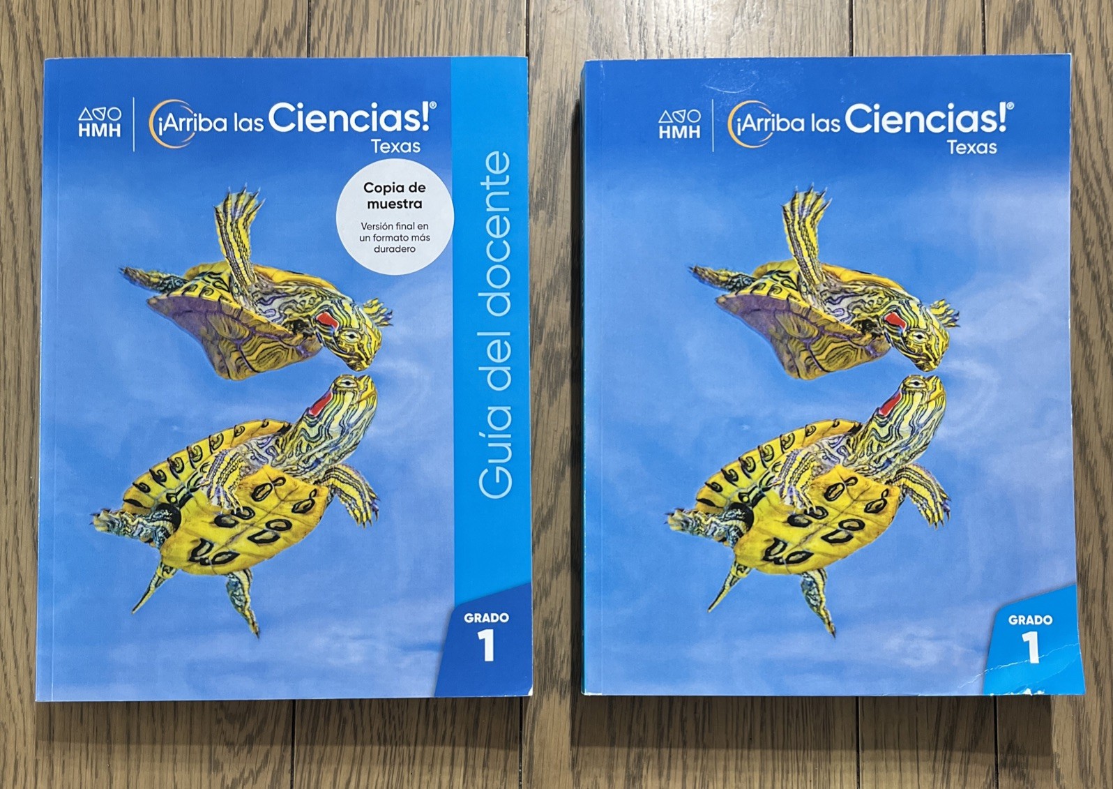 HMH Spanish Science Book And Teachers Guide Arriba las Ciencias! Grade 1 NEW